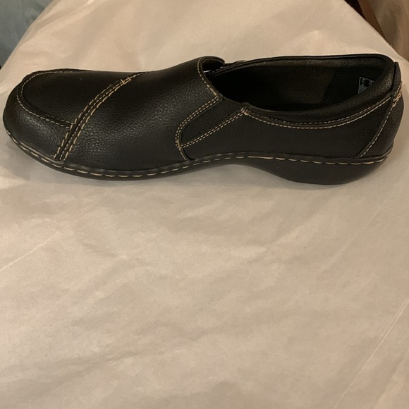 Clarks Ashland Lane Q black shoes size 10 M - Picture 4 of 8